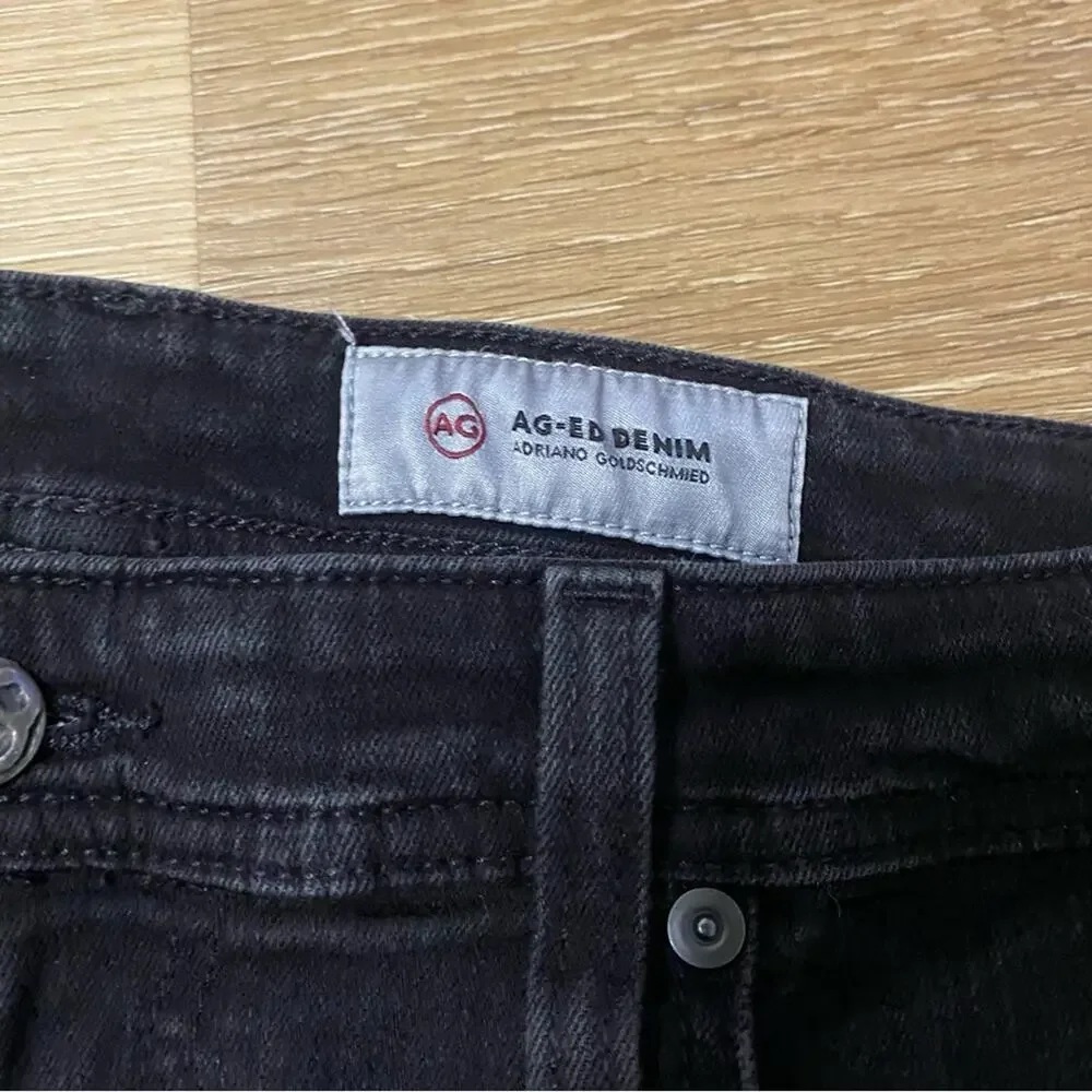 AG Adriano Goldschmied The New Hero Relaxed Fit Men's Dark Wash Jeans Size 34